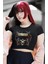 Guns N'roses Baskılı Crop Top, Kadın Rock Temalı Crop Bluz 2