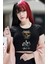 Metallica Now That We're Dead Baskılı Crop Top, Kadın Rock Temalı Crop Bluz 2