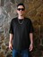 Siyah Düz Basic T-Shirt 1