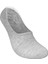 Invisible 3 Pack Unisex Gri Çorap 3