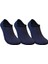 Sneaker 3 Pack Unisex Lacivert Çorap 1