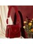 91 Mbti Vintage Kırmızı Ana Kesesi Femme Moda Katı Üst Saplı Çanta Yeni Varış Kore Tarzı Kadın Omuzdan Askili Çanta Kawaii Bolso Mujer (Yurt Dışından) 3
