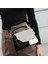 Bir Kadının Yeni Crossbody Çantası Çok Yönlü Moda Tek Omuz El Tipi Kadın Siyah Beyaz Küçük Çanta (Yurt Dışından) 3