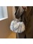 Kahverengi 26X15X12CM Ünlü Marka Tasarım Çanta Kadınlar Için 2023 Lüks Bolso Çoğaltma Moda Retro Çanta Kadın Sahte Kürk Zincir Çanta Alışveriş Kovası Çanta (Yurt Dışından) 5
