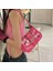 Pembe 23X5X13CM Y2K Pembe Omuz Çantası Kadınlar Için Zincir Tasarımcısı Küçük Kare Çanta Serin Kız Sling Çanta Kalp Deco Mini Çanta Koltukaltı Moda (Yurt Dışından) 3