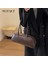 Kahve 39X16X10CM Kadın Basit Koltuk Altı Çanta Büyük Kapasiteli Pu Deri Trendy Alışveriş Çantası Düz Renk Şık Silindir Çanta Tek Omuz Çantası (Yurt Dışından) 3