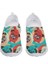 1627981AA 41 Instantarts Güzel Boston Terrier Tasarım Çiçek Baskı Yaz Açık Hava Nefes Alabilen Örgü Ayakkabı Salya Çantalı Yumuşak Slip On Ayakkabı (Yurt Dışından) 1