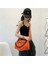 Turuncu 28X17X14CM Hip-Hop Boston Kadın Küçük Çanta ve Çanta Moda Kadın Messenger Çanta Crossbody Çanta Rahat Tüm Maç Yastık Omuz Çantası (Yurt Dışından) 1