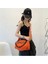 Turuncu 28X17X14CM Hip-Hop Boston Kadın Küçük Çanta ve Çanta Moda Kadın Messenger Çanta Crossbody Çanta Rahat Tüm Maç Yastık Omuz Çantası (Yurt Dışından) 2