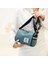 Gök Mavisi Aliwood Trendy Basit Boston Kadın Çanta Hakiki Deri Kadın Crossbody Çanta Mektup Bayanlar Omuz Çantası Yüksek Tasarımcı Çanta (Yurt Dışından) 2