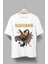 Oversize Scorpions Baskılı Tişört, Rock Metal Temalı T-Shirt 1