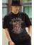 Rolling Stones Baskılı T-Shirt, Unisex Rock Metal Müzik Temalı Tişört 2