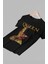 Unisex Oversize Queen Baskılı Tişört, Rock Metal Temalı T-Shirt 1