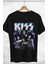Kiss Baskılı T-Shirt, Unisex Rock Metal Müzik Temalı Tişört 1