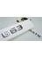 G63 4matic Bagaj Krom Abs Yazı Logo Benz Ile Uyumlu 2
