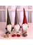 3 Adet Yeni Noel Dekor Uzun Bacaklar Rudolph Bebek Noel Hediyesi Otel Alışveriş Merkezi Pencere Dekorasyonu (Yurt Dışından) 3