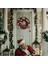Kırmızı Kamyon Noel Çelenkler Ön Kapı Için Rustik Noel Resif Noel Çelenk Noel Çelenk Süslemeleri (Yurt Dışından) 3