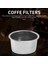 2 Paket 51MM 2/4 Fincan Filtre, Kahve Için Dipsiz Portafilter Yedek Filtre Sepeti, EC680 EC685 Için,запасные Части Для Кофемашины (Yurt Dışından) 2