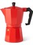 Espresso Makinesi, Güçlü Taze Demlenmiş Espresso Kahvesi Için Italyan Kahvesi 6 Fincan Moka Pot (Kırmızı),запасные Части Для Кофемашины (Yurt Dışından) 1