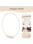10 Paket 10 Paket Ahşap Yer Kartı Sahipleri ile 10 Inç Metal Çiçek Çember Merkez Parçası, Masa Için Altın Çember Merkez Parçaları,декоративные Подарки (Yurt Dışından) 5