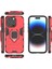IPhone 15 Için Kılıf Pro Max Kickstand 360 &deg; Dönen Halka Askeri Damla Kapak (Yurt Dışından) 5