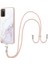 Samsung Galaxy A02S Tampon Mermer Anti-Scratch Yumuşak Crossbody Için Kılıf (Yurt Dışından) 4