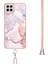 Samsung Galaxy A22 4g Mermer Crossbody Kordon Askısı Anti-Scratch Için Kılıf (Yurt Dışından) 2