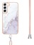 Samsung Galaxy S22 5g Için Crossbody Kordon Askısı Tampon Mermer Yumuşak (Yurt Dışından) 2