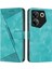 Tecno Camon 20 Pro 5g Için Kılıf Darbeye Kapak Kapak Pu Deri Tam (Yurt Dışından) 1