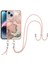 IPhone 14 Kapak Mermer Ayrılabilir Kayış Crossbody Kordon Yumuşak (Yurt Dışından) 1