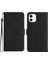 IPhone 11 Telefon Kılıfı Dikiş Kabartmalı Deri Cüzdan Yüksek Tpu (Yurt Dışından) 1