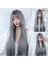 Kadınlar Için Zarif Uzun Düz Peruk Kişiselleştirilmiş Cosplay Saç Uzantıları (Yurt Dışından) 1