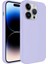 iPhone 11 Pro Max - Uyumlu Magsafe Wireless Şarj Özellikli Pastel Renk Silikon Ezsp Plas Kapak-Lila 4