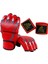 Yarım Eldivenleri Kickboks Karate Mücadele Kırmızı Için Dayanıklı Mma Eldivenleri (Yurt Dışından) 2