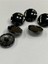 Metal Düğme/hırka Yelek Boyu/ 6 Lı Set/1,8 CM/JX015/SIYAH 2