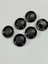 Metal Düğme/trençkot Ceket Boyu/ 6 Lı Set/2,3 CM/JX001/SIYAH 1