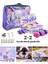 Unicorn Işıklı Paten Kask Koruma Seti 2+2 Gökkuşağı Kız Çocuk Pateni Silikon Teker,taşıma Çantalı 4