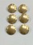 Metal Düğme/trençkot Ceket Boyu/ 6 Lı Set/2,3 CM/JX015/MAT Gold 1