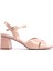 NASIME2 4FX Krem Kadın Comfort Sandalet 1