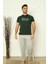 Flk 8106 Penye Erkek Süprem Yazlık Kısa Kollu Pijama Takımı 1