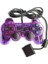 Mor Kablolu Denetleyici Gamepad Sony Ps2 Playstation2 Çift Şok Konsolu Video Oyunu Joystick Gamepad Uzun Kablo Joypad Dropship (Yurt Dışından) 1