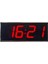 Sanec Dijital LED Duvar ve Masa Saati Derece ve Nem - Kırmızı (Kasa Ölçüsü: 15X37 Cm) 2