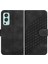Oneplus Nord 2 Için Kılıf Geometrik Desen Darbeye Deri Kılıf Manyetik (Yurt Dışından) 1