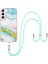 Samsung Galaxy S22 5g Için Crossbody Kordon Askısı Tampon Mermer Yumuşak (Yurt Dışından) 1