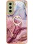Samsung Galaxy S21 Fe 5g Için Kılıf 360 &deg; Dönebilir Halka Tampon Mermer Tpu (Yurt Dışından) 5
