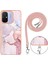 Xiaomi Redmi Için 12C Mermer Tampon Crossbody Kordon Askısı Yumuşak (Yurt Dışından) 4