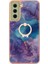Samsung Galaxy S21 Fe 5g Için Kılıf 360 &deg; Dönebilir Halka Tampon Mermer Tpu (Yurt Dışından) 3