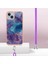 IPhone 14 Kapak Mermer Ayrılabilir Kayış Crossbody Kordon Yumuşak (Yurt Dışından) 3