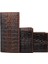 Vintage Ejderha Timsah Erkek Inek Derisi Uzun Bifold Para Cebi Çiçek At Panda Kaplan Gerçek Deri Erkek Kısa Çanta Bayanlar Cüzdan (Yurt Dışından) 4