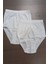 407 Kız Çocuk 2'li Külot-Beyaz 1
